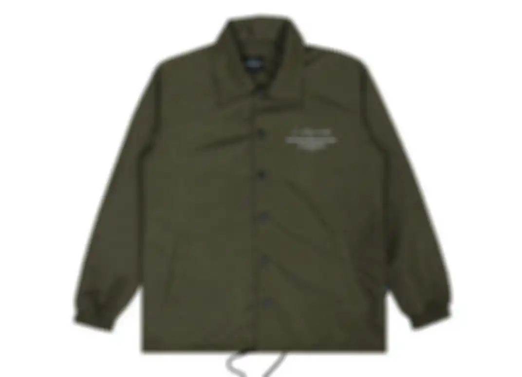 Coach Jaket Warna Hijau Tua Dobujack