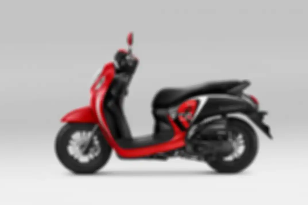 New Honda Scoopy Sporty Red
