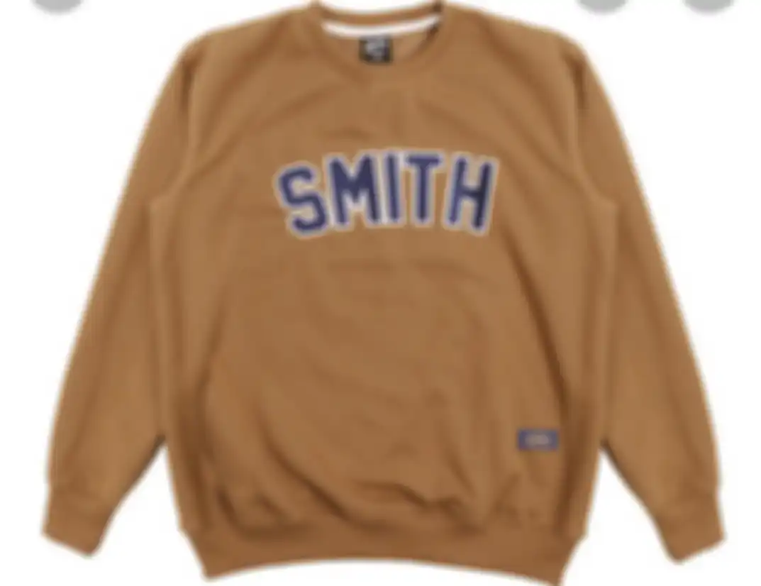 Crewneck Brand Lokal Warna Cokelat House of Smith