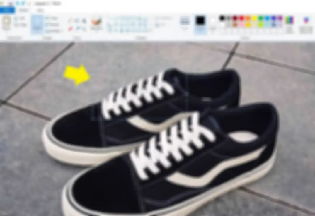 Garis bagian gambar yang akan di blur 