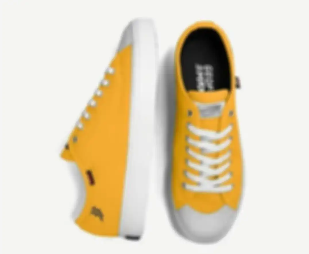 Sneakers Low Brand Lokal Warna Kuning Geoff Max