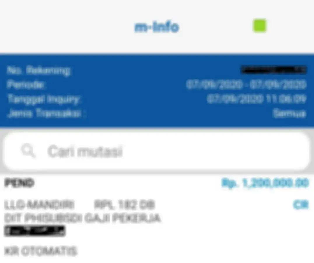 Bantuan Langsung Tunai untuk bank Swasta cair