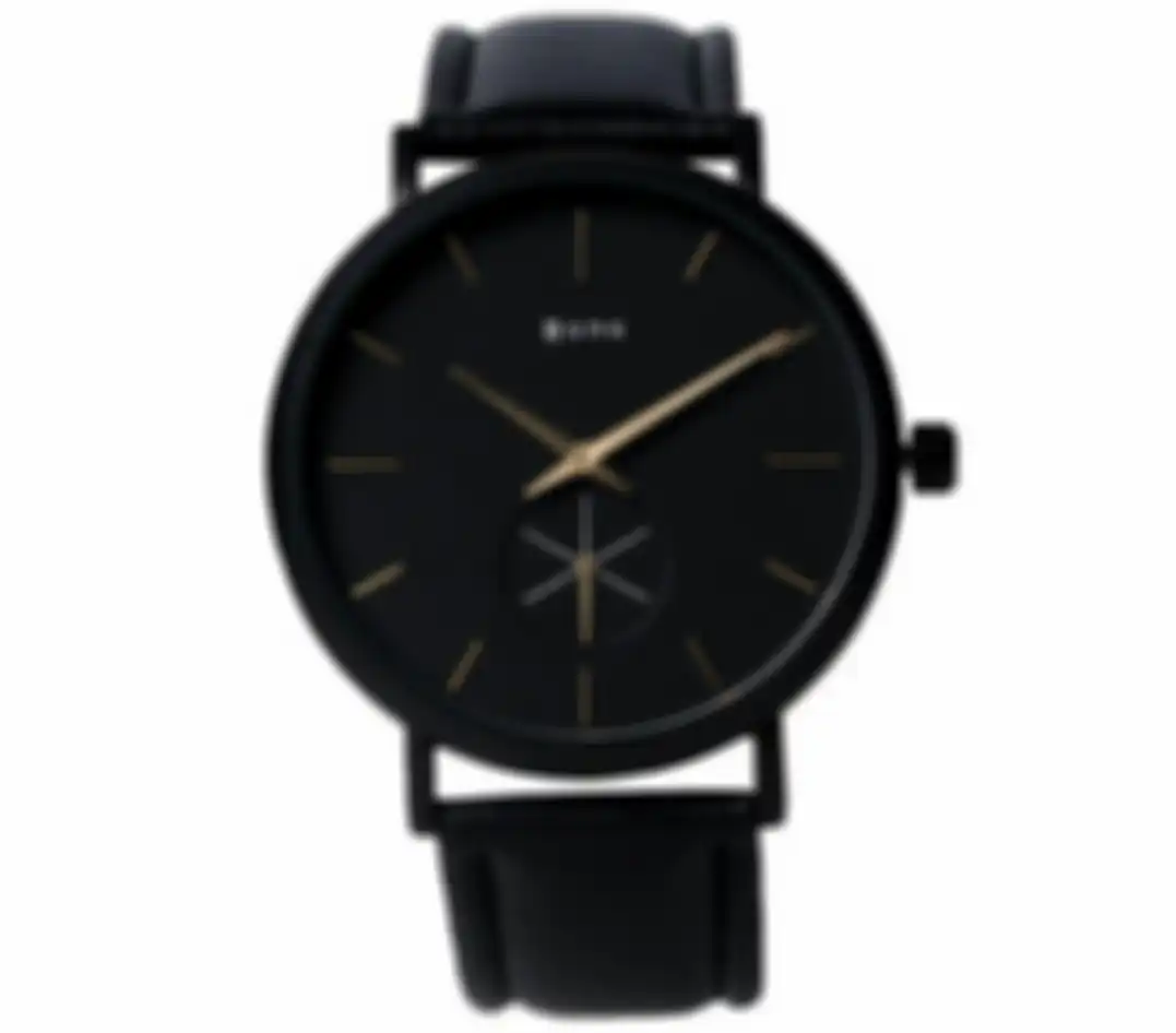 Jam Tangan Brand Lokal Warna Hitam Bono Watch