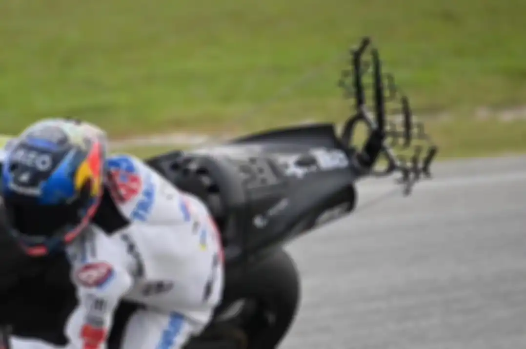 Aero rake pada motor Aprilia RS-GP 2024 berfungsi untuk menganalisa aliran udara di motor. 