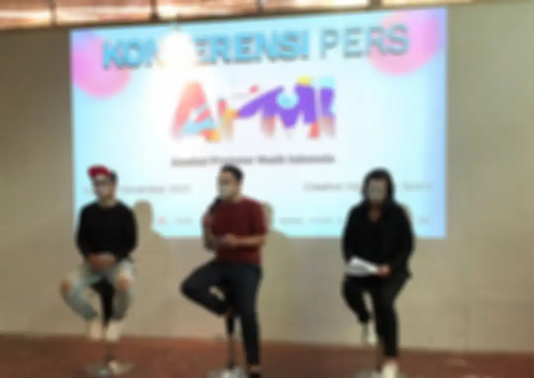 Konferensi pers pernyataan sikap Asosiasi Promotor Musik Indonesia. Creative Hall, M Bloc Space, Jakarta (3/11/2022)