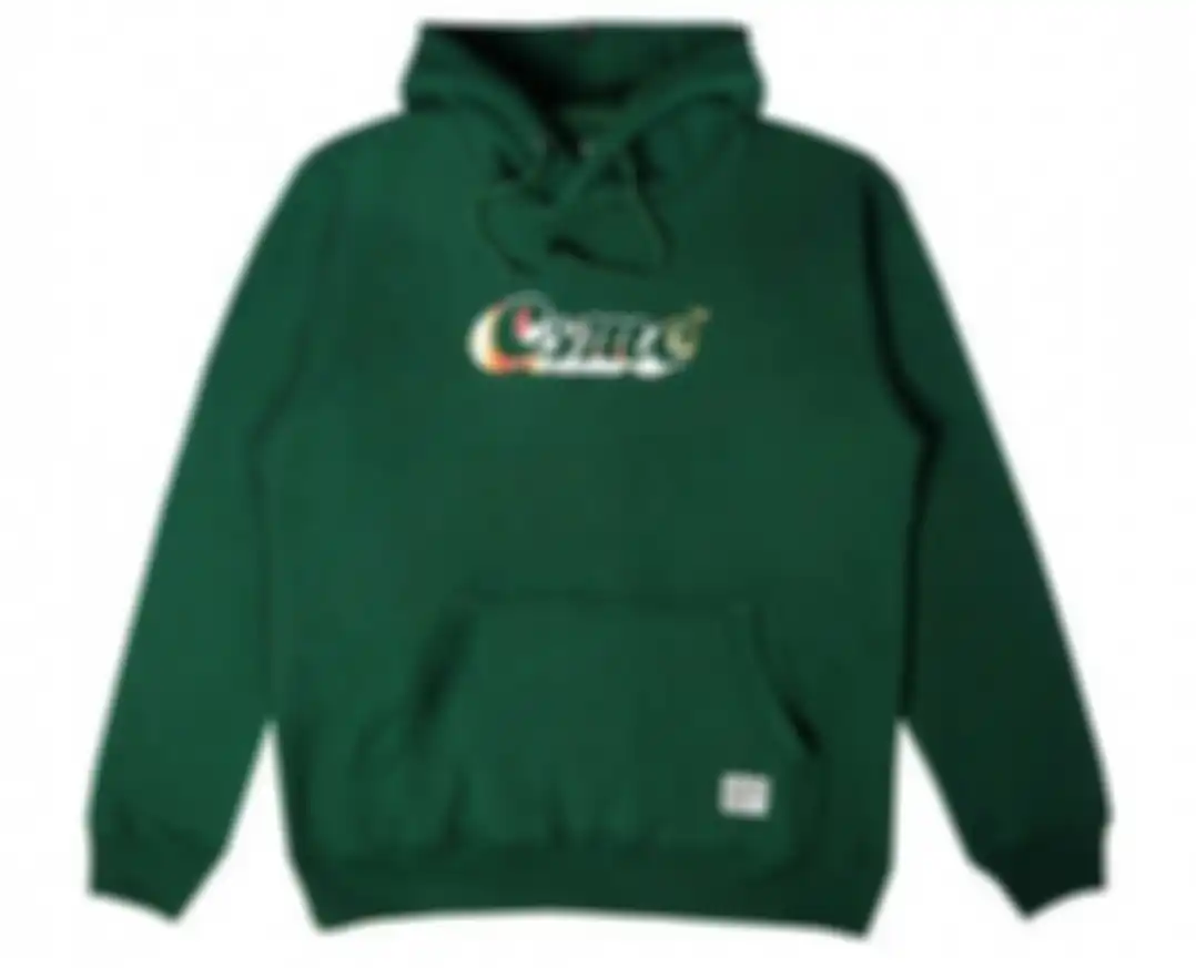 Hoodie Brand Lokal Warna Hijau Cosmic