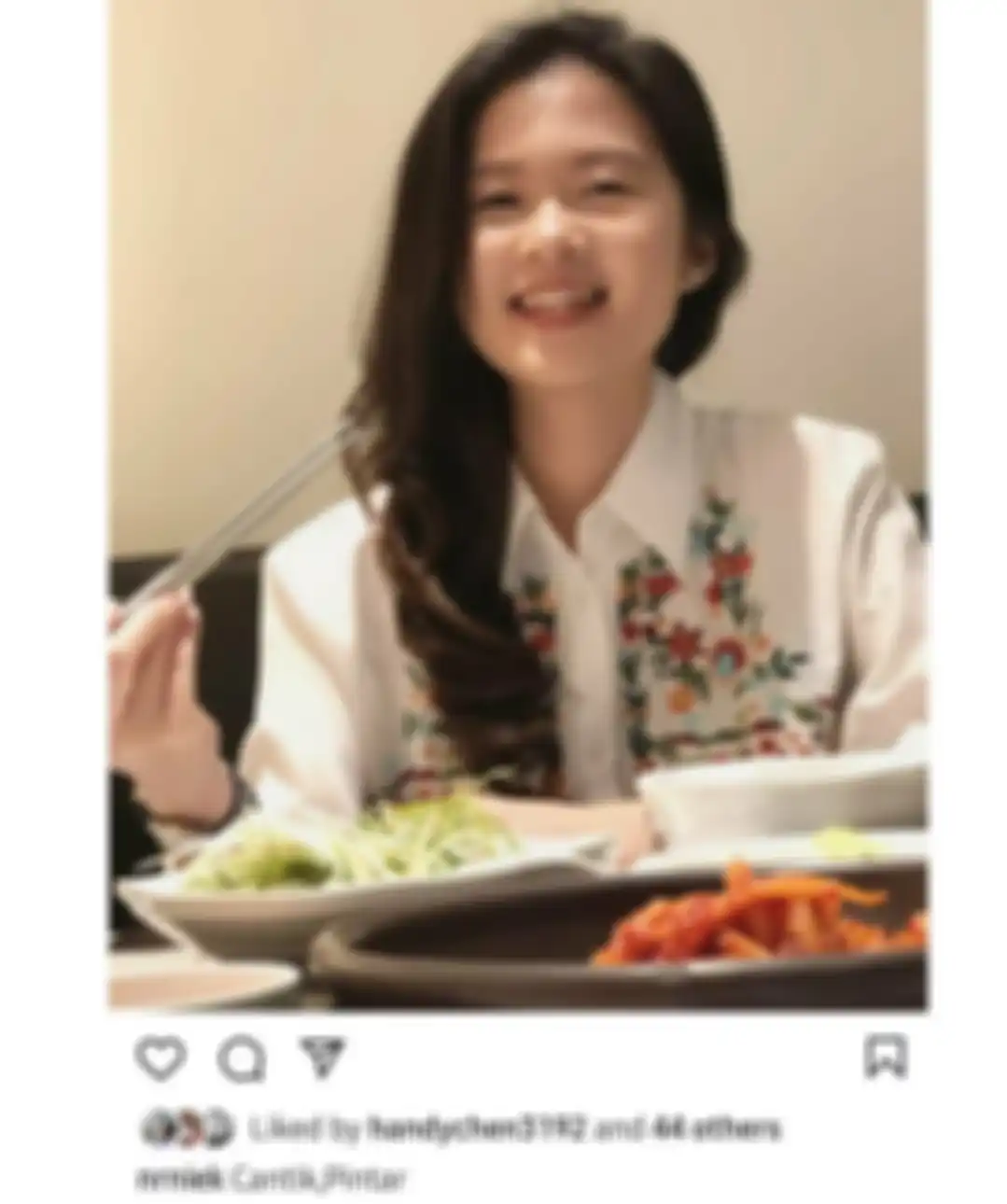 Meilia Lau unggah foto Felicia Tissue yang berulang tahun hari ini, 9 Maret 2021.