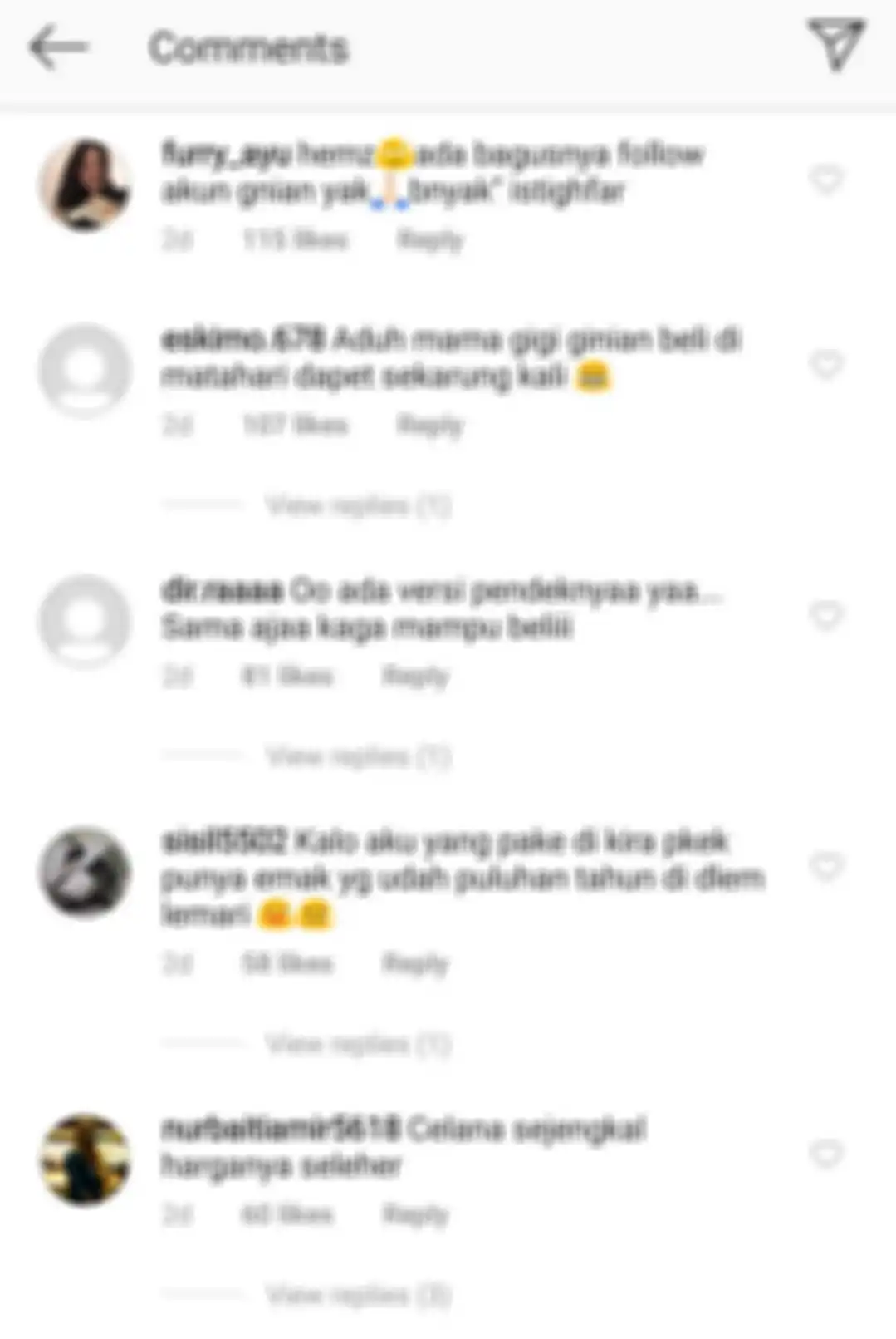 Komentar netizen 