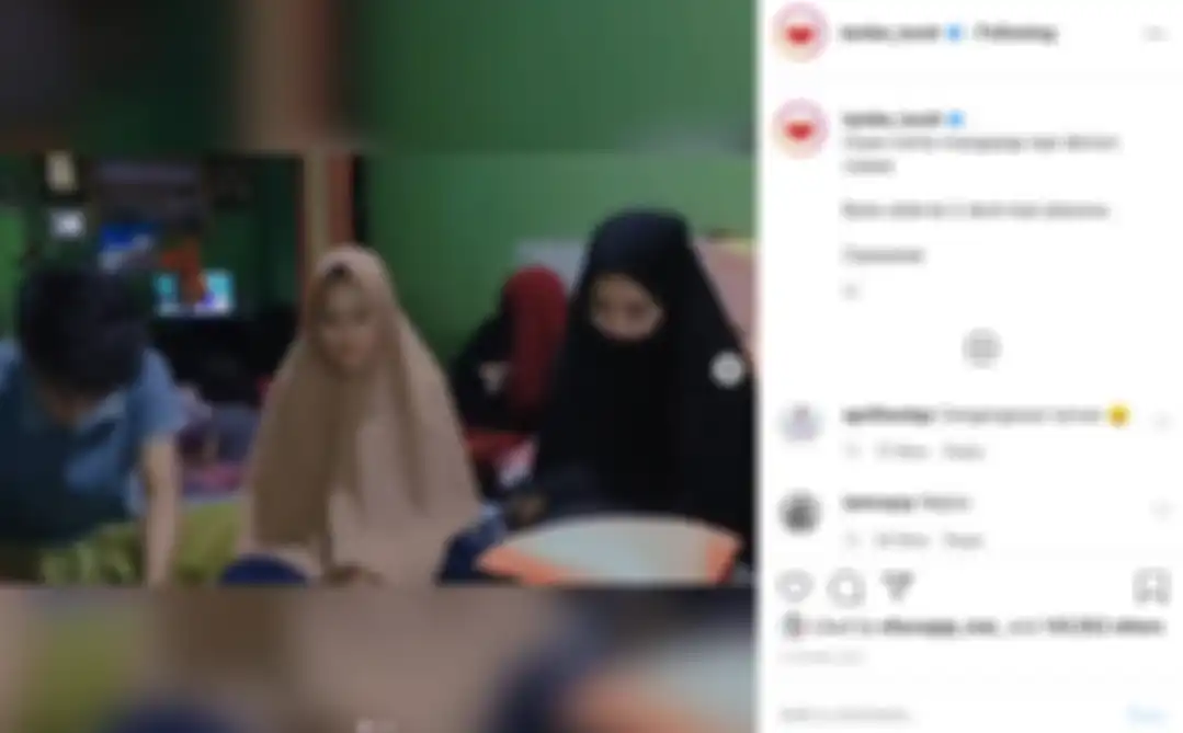 Permohonan para siswa yang melakukan coret-coretan