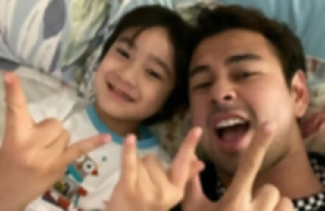 Raffi Ahmad dan putra semata wayangnya