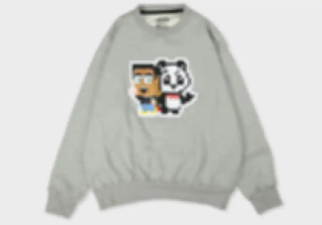 Crewneck Warna Abu-abu CRSL