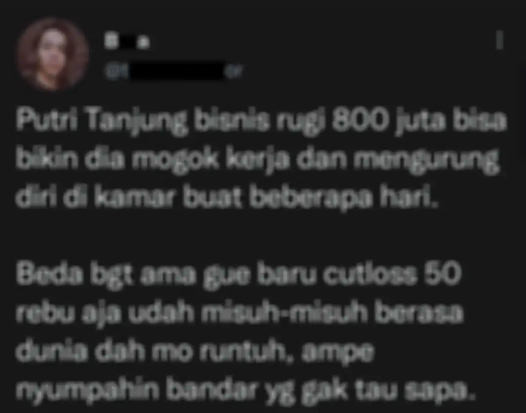 reaksi netizen atas Putri Tanjung