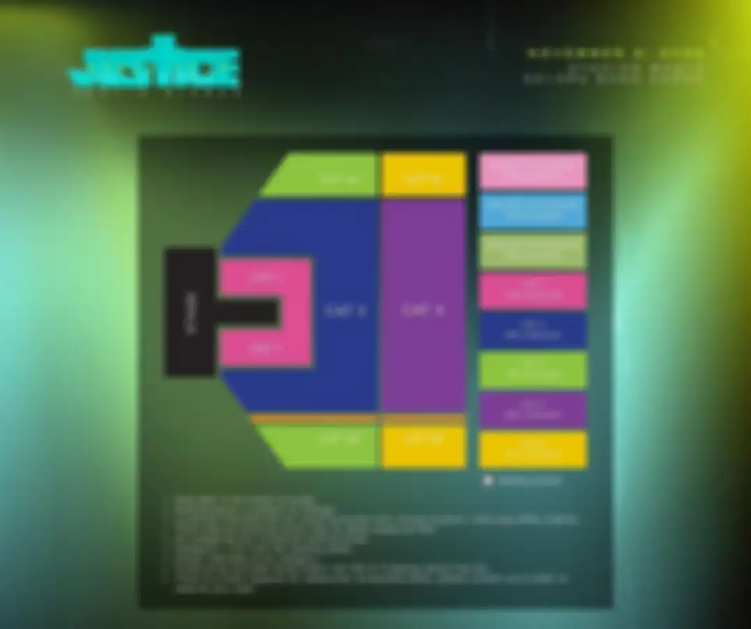 Seat plan konser Justin Bieber “Justice World Tour” di Stadion Madya, Gelora Bung Karno Jakarta, 3 November 2022.