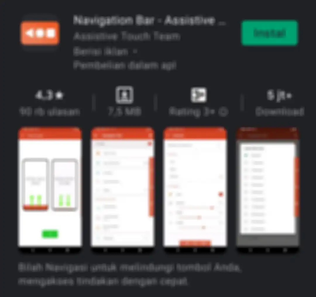 Aplikasi Navigation Bar Assitive Touch
