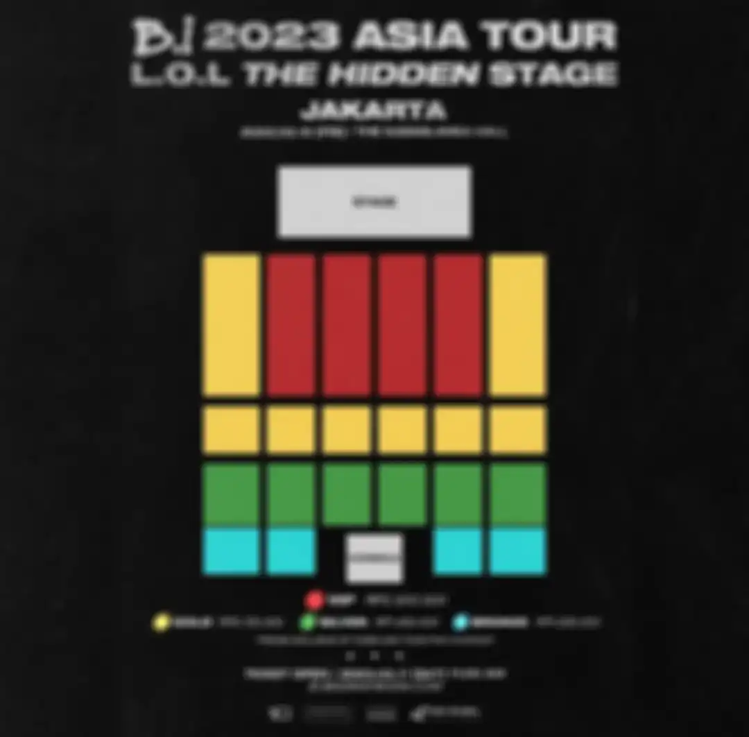 Harga tiket konser B.I 2023 Asia Tour - L.O.L THE HIDDEN STAGE  