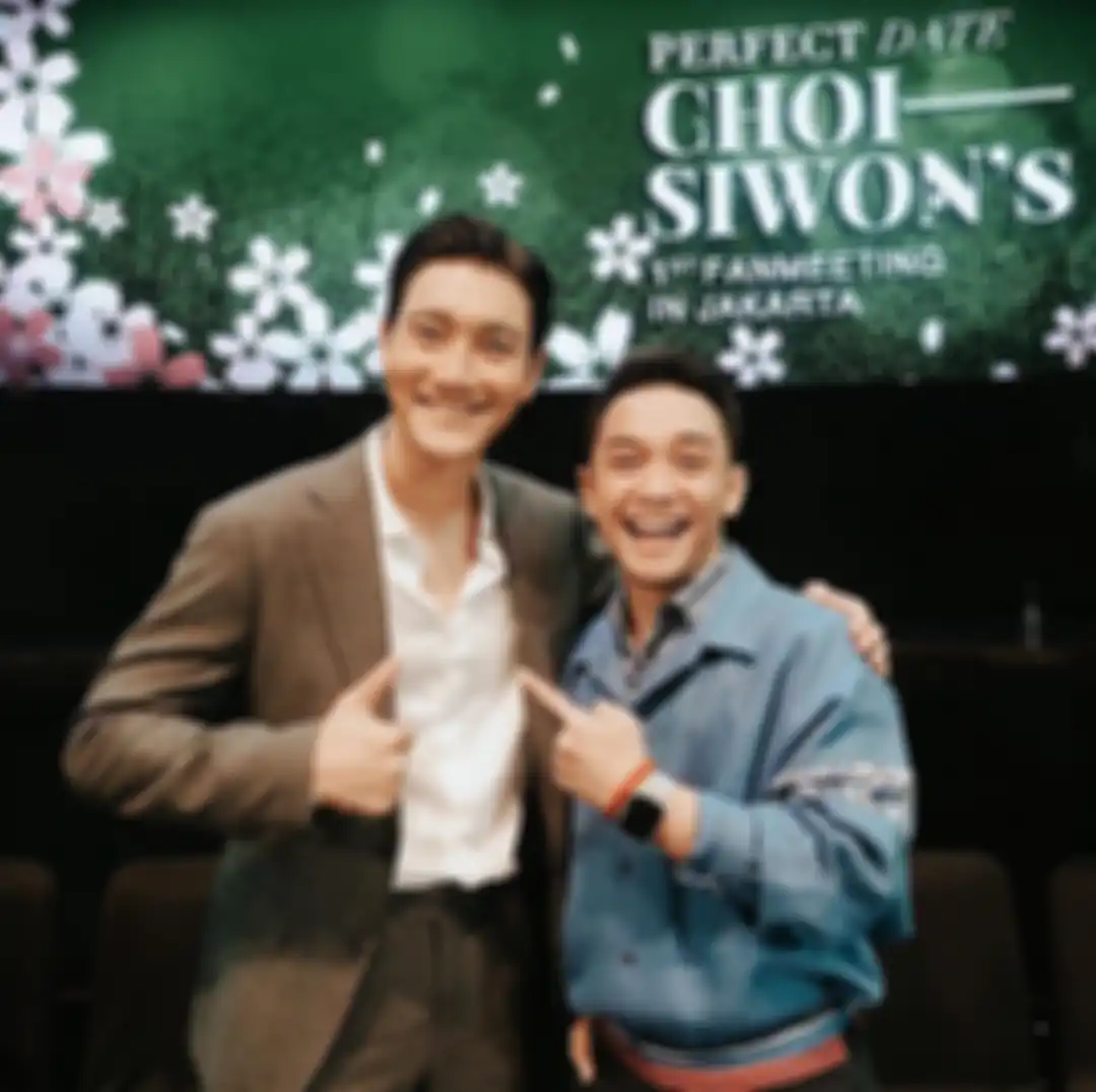 Ichsan Akbar dan Siwon Super Junior
