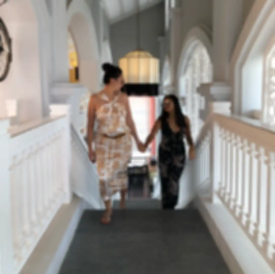 Gayanti Hutami & mama, Tata Cahyani