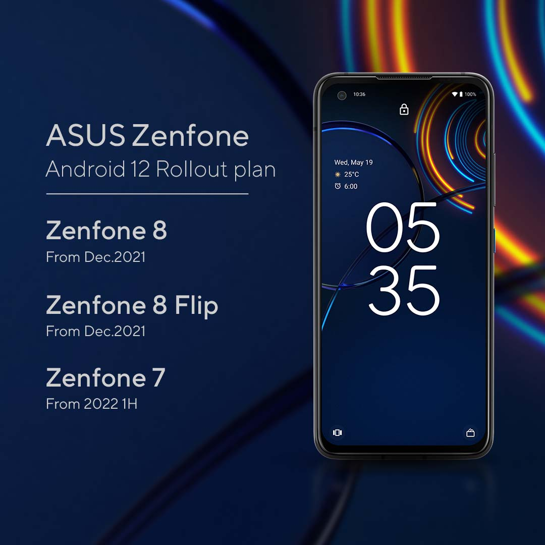Jadwal Update Andoird 12 untuk Asus Zenfone