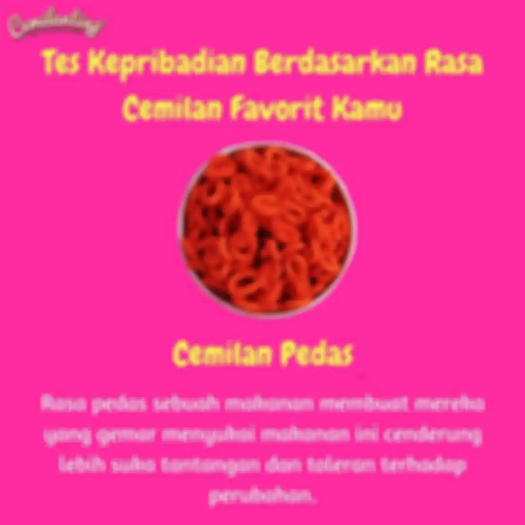 Cemilan Pedas