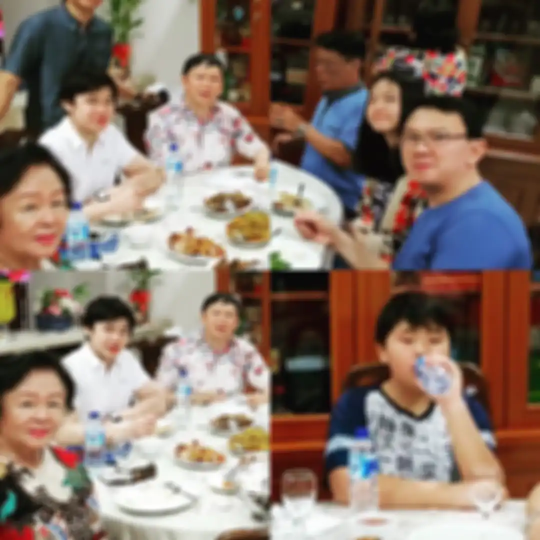 Keluarga Ahok Makan Bersama, Ekspresi Nathania Purnama Jadi Sorotan