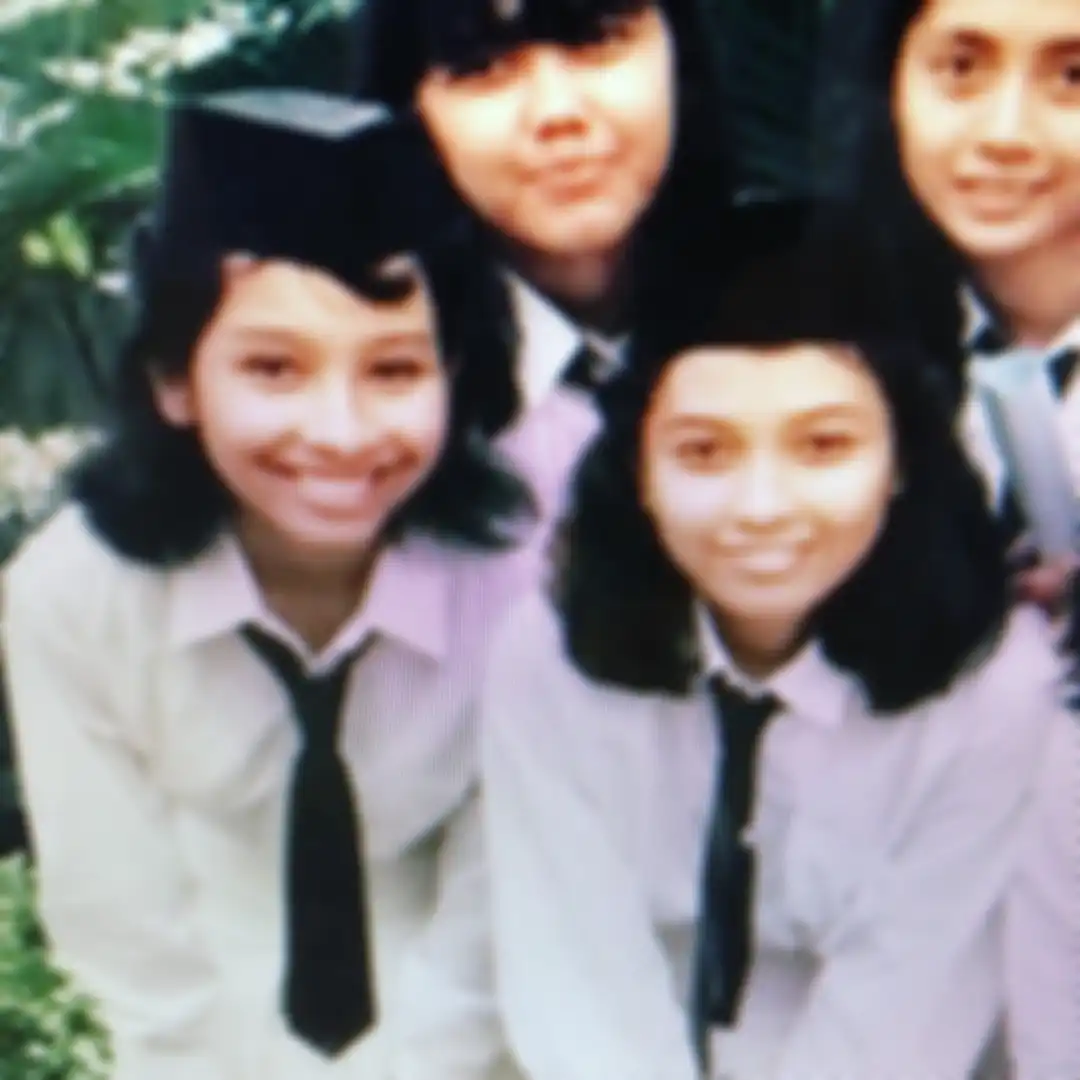 Danty Rukmana ketika jadi anggota Paskibraka