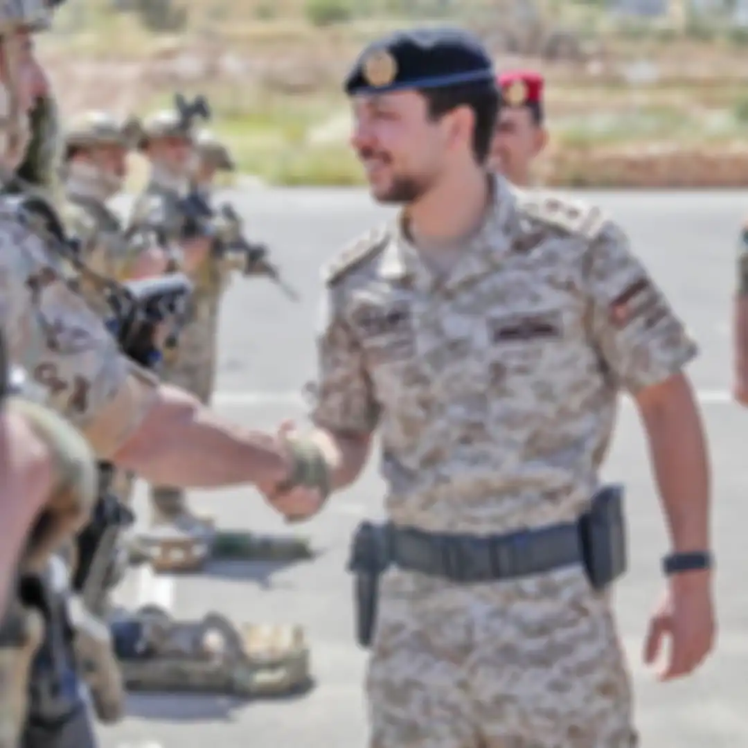 Putra Mahkota Yordania, Pangeran Hussein bin Abdullah II.
