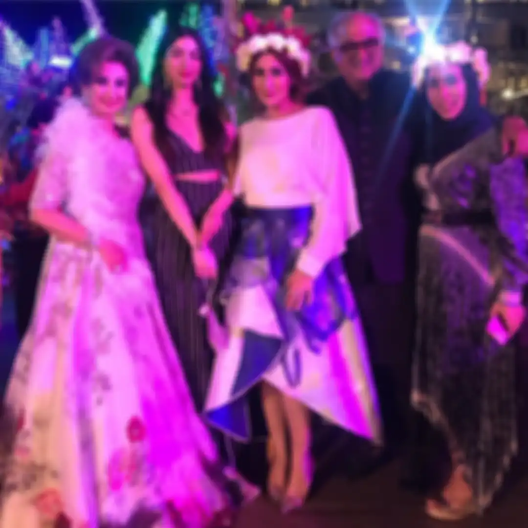 Keluarga mendiang Sridevi hadiri pesta pernikahan Tania Nadira di Bali