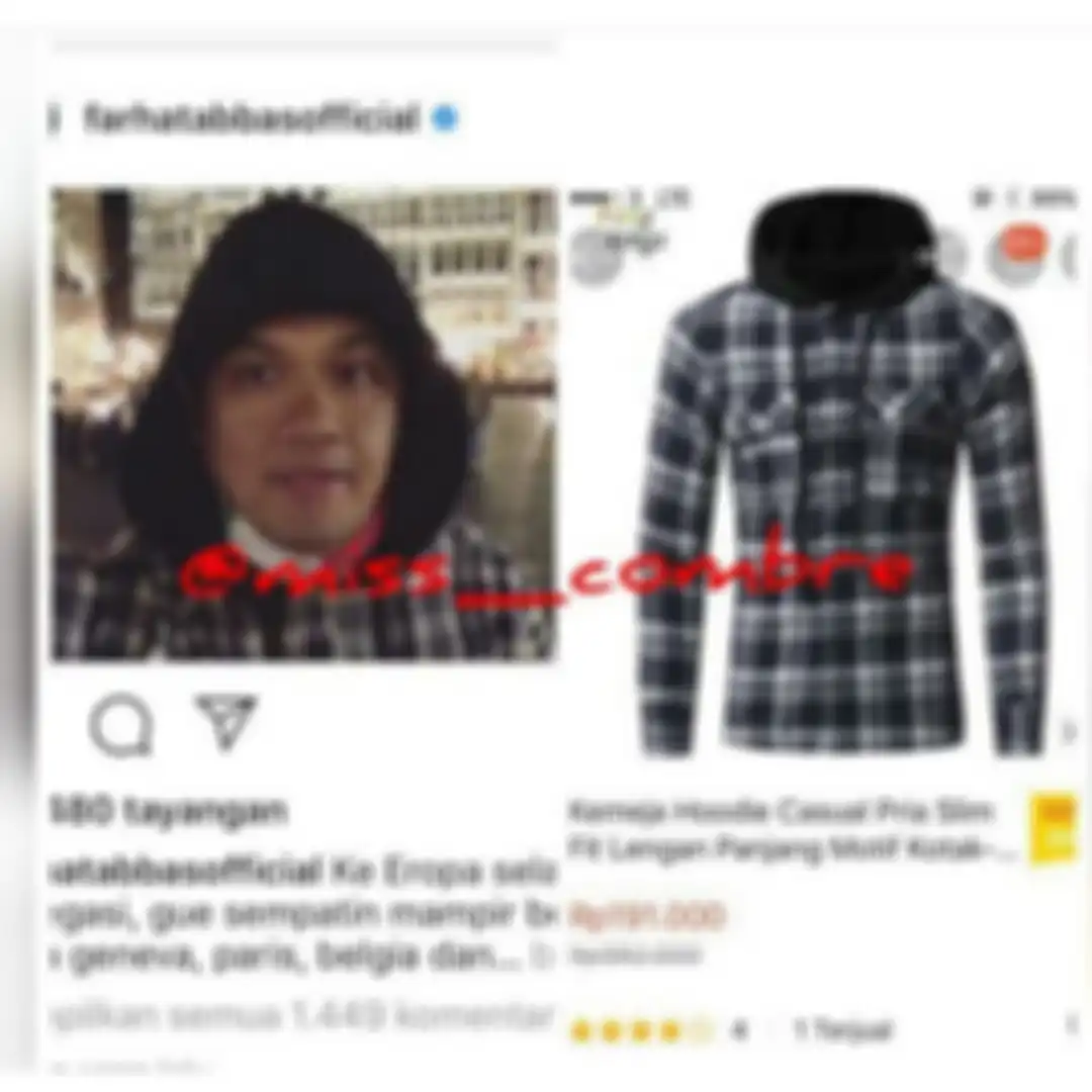 Jaket Farhat Abbas viral di sosial media