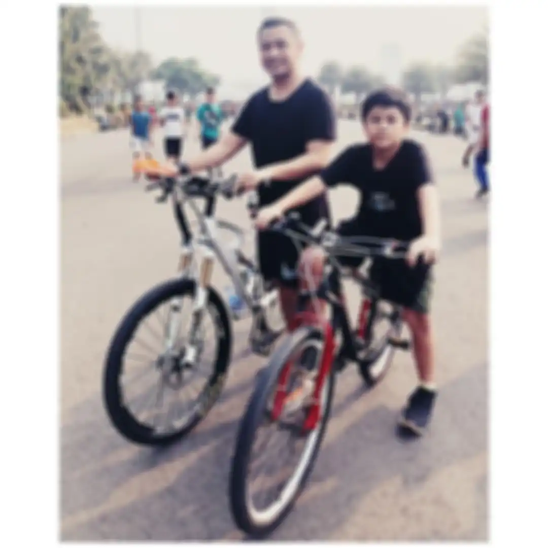 Giring dan putra sambungnya, Zidane Ganesha