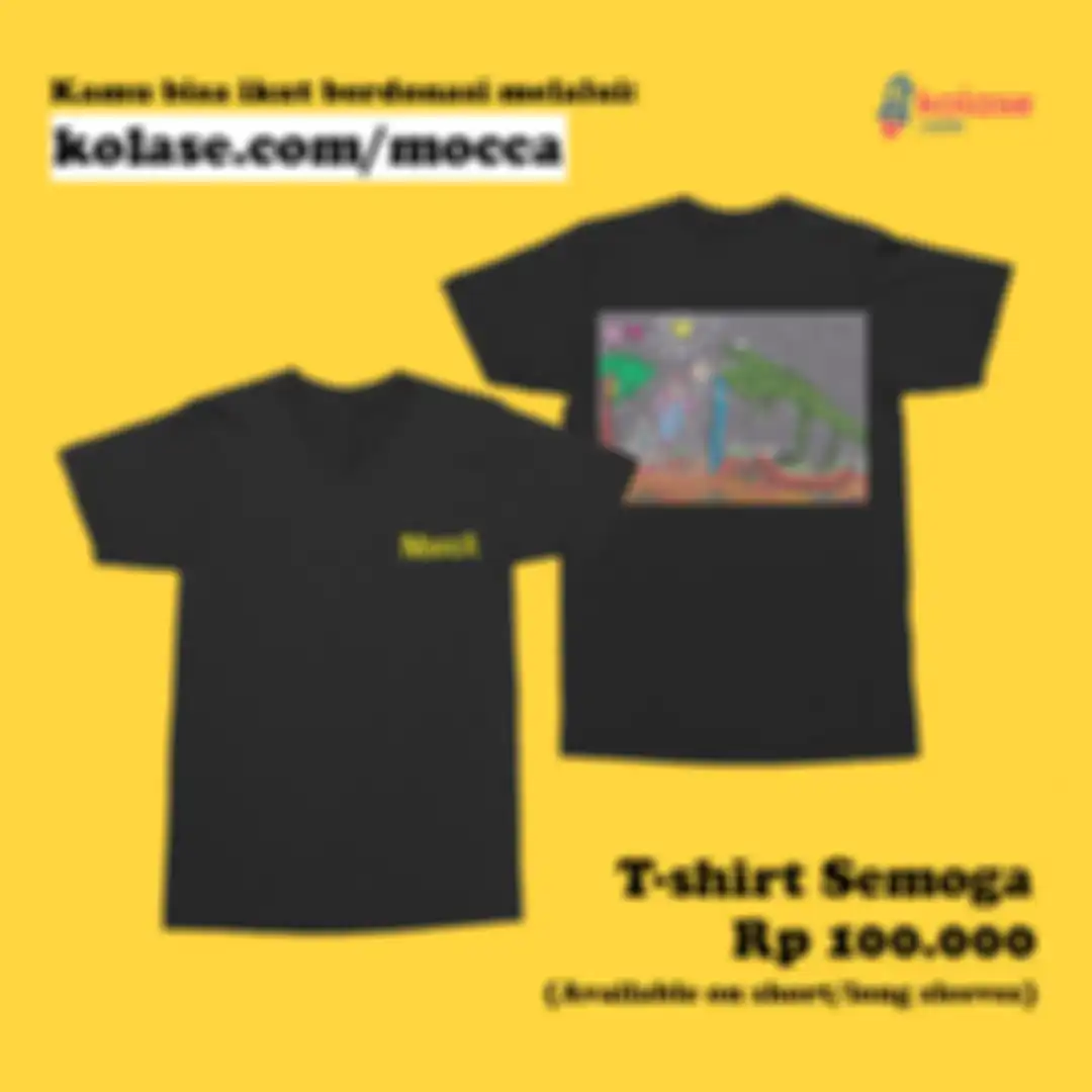 penjualan kaos segera bakal didonasikan untuk APD tenaga medis