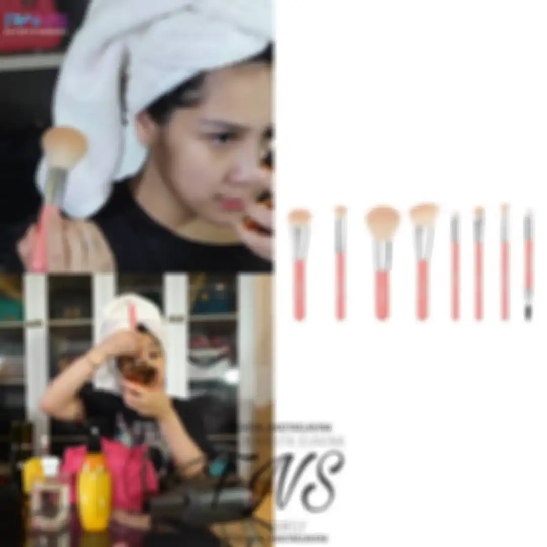 Nagita Slavina pakai kuas makeup  dari SephoraCollection Advanced Brush Set, Rp 1.200.000, begini reaksi netizen. 