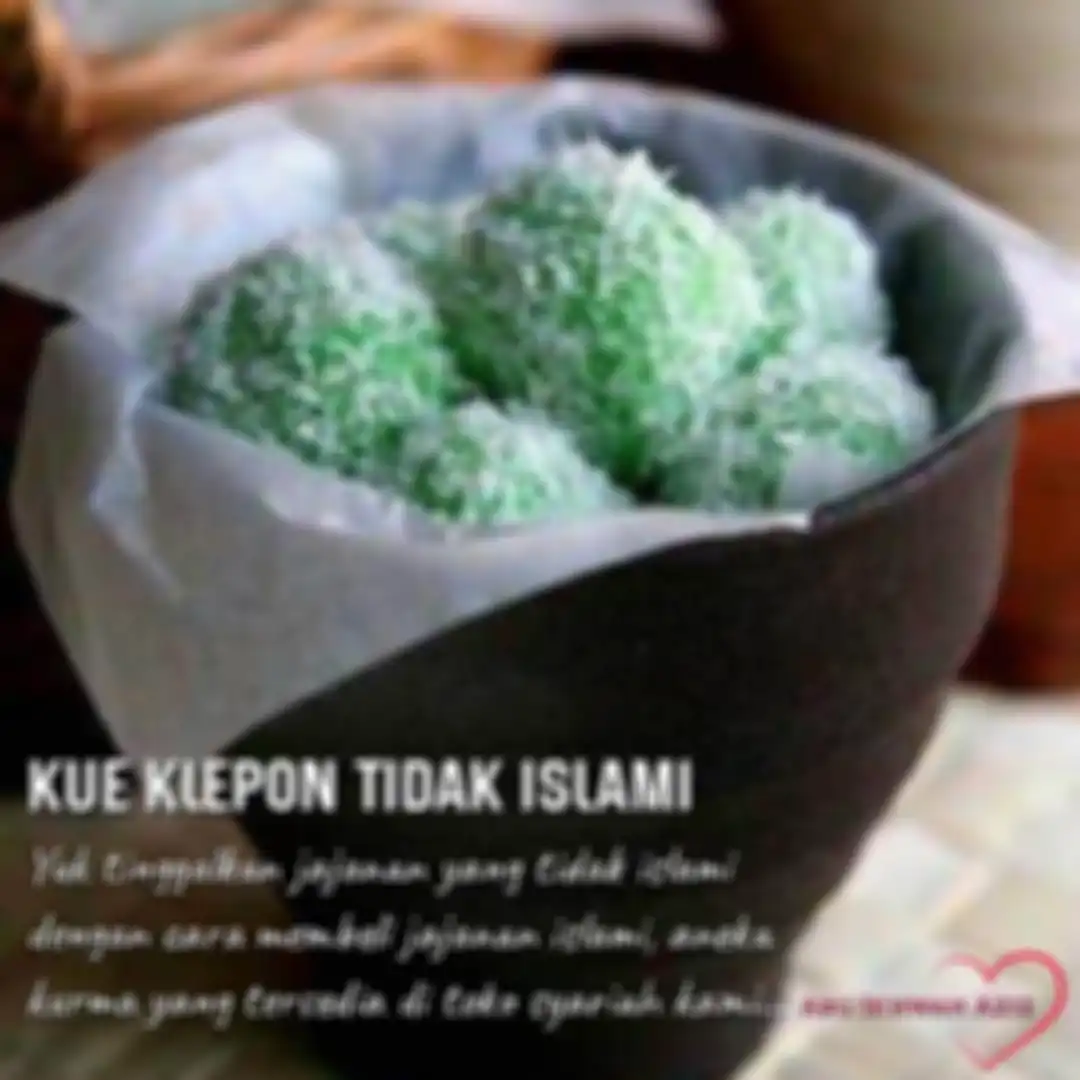 Unggahan klepon yang viral