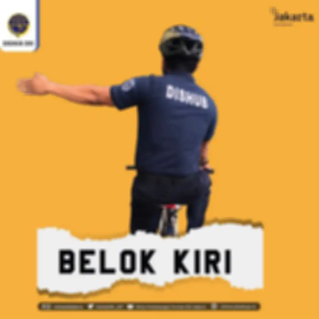 Isyarat peseda akan belok kiri