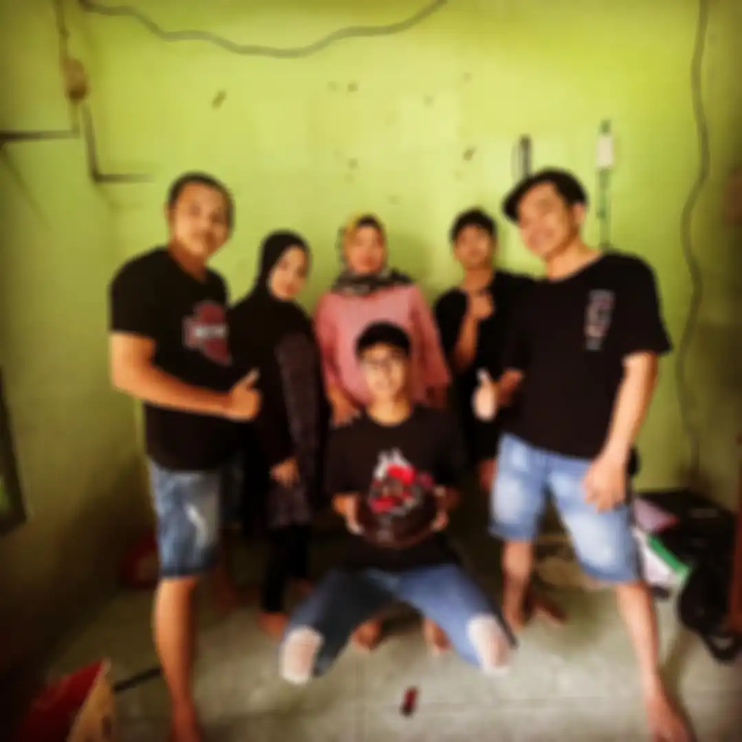 Rumah DImas Ahmad di kampung halaman