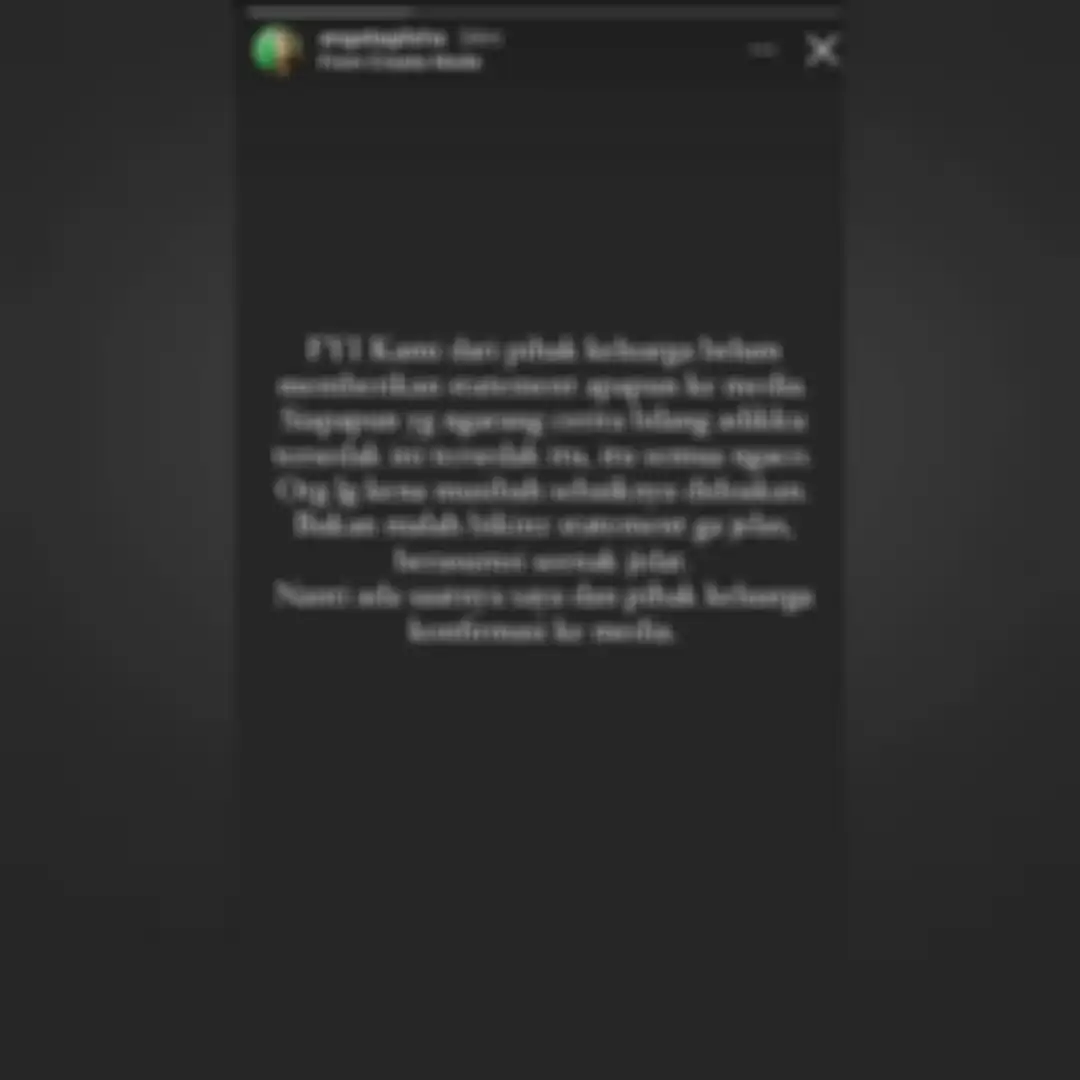 Unggahan Angela Gilsha terkait kematian Marco Panari
