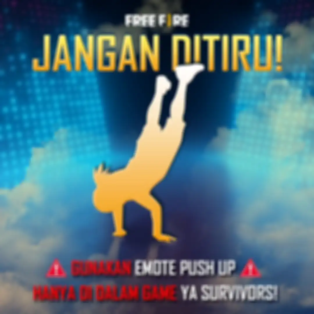 Himbauan Garena Free Fire tentang emote sujud