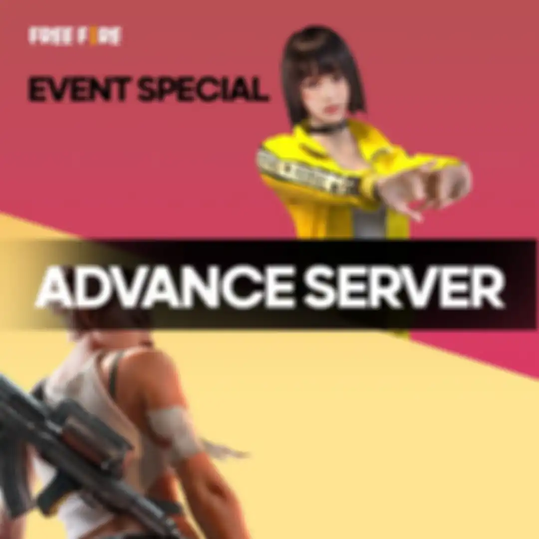 Poster pendaftaran Advance Server Free Fire