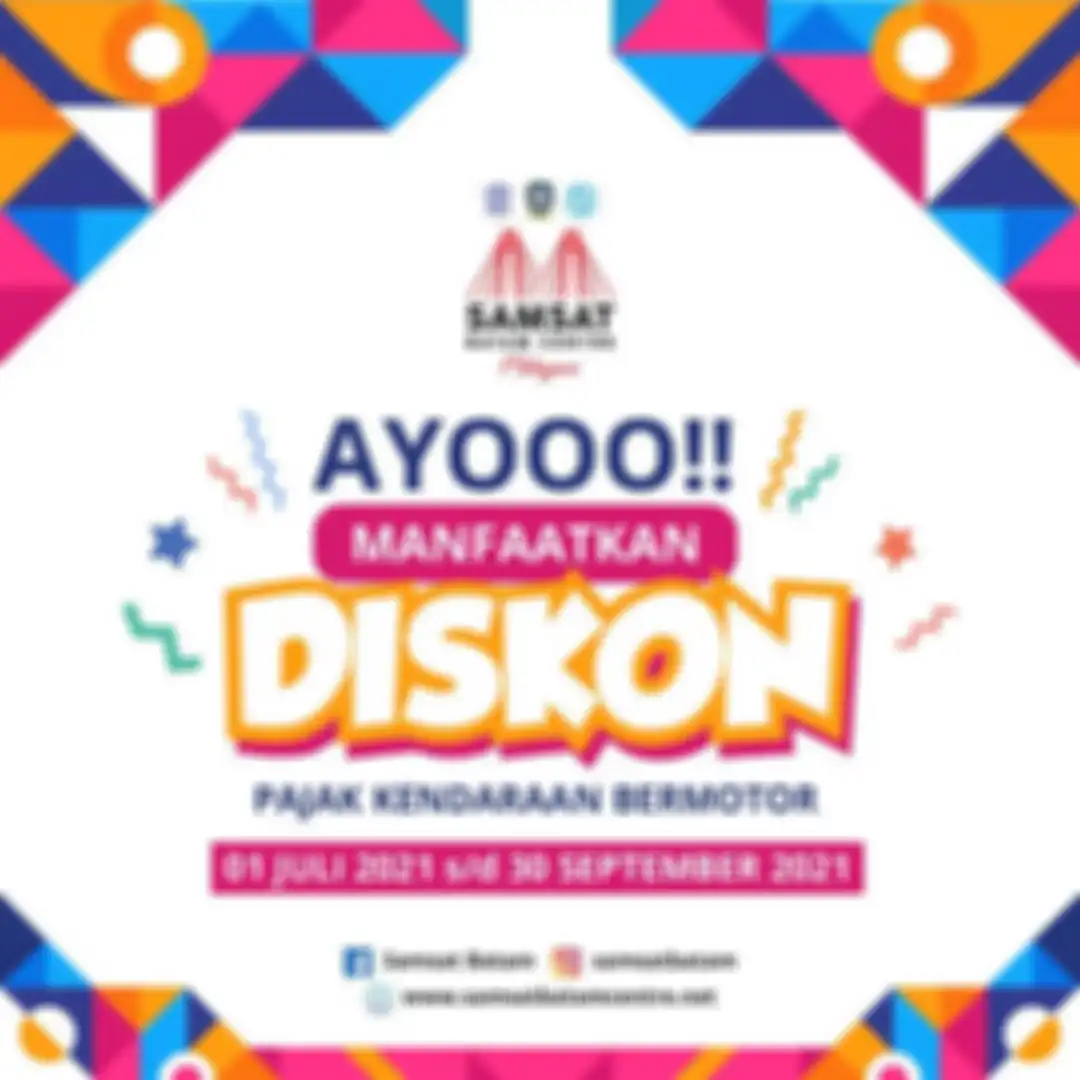 Program pemutihan pajak kendaraan di Kepulauan Riau, salah satunya diskon