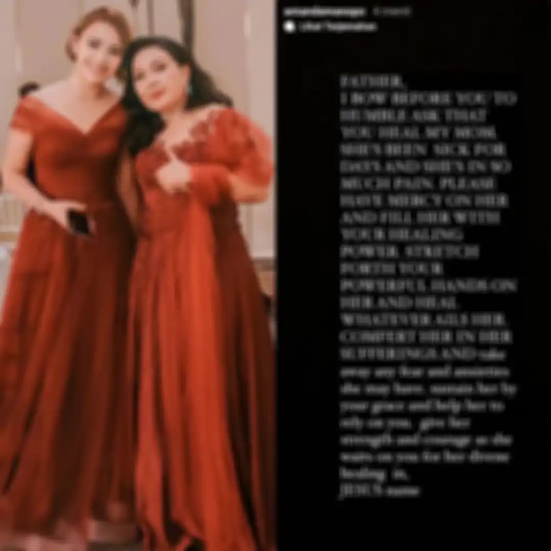 Ibunda Amanda Manopo pun memberi pesan terakhir untuk sang putri.