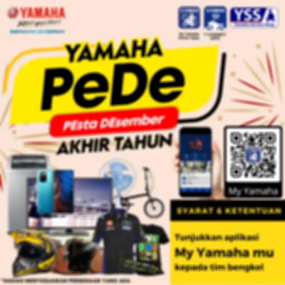 Promo Yamaha PeDe 