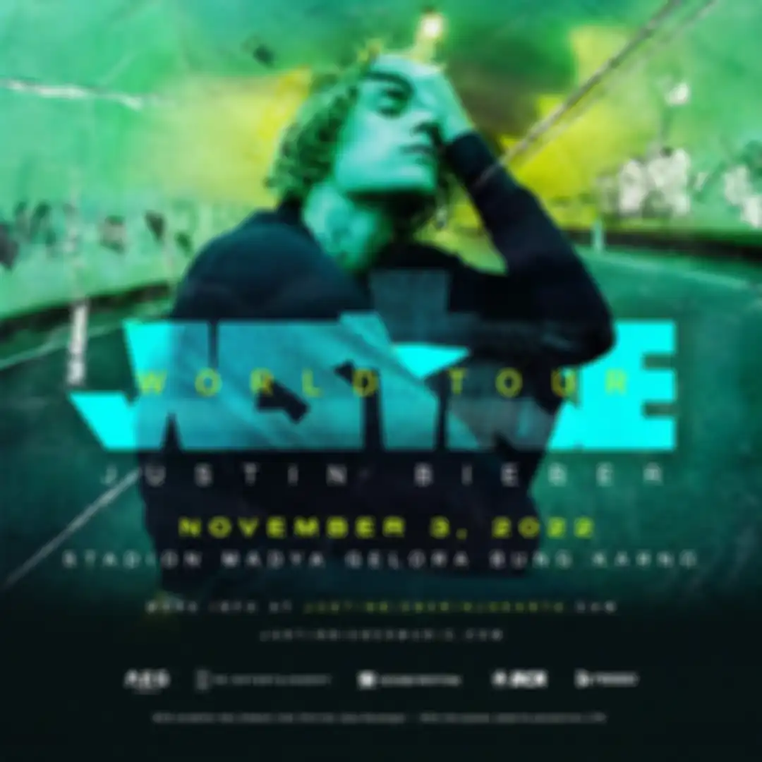 Postingan Sound Rhythm terkait konser Justin Bieber di Jakarta pada November 2022
