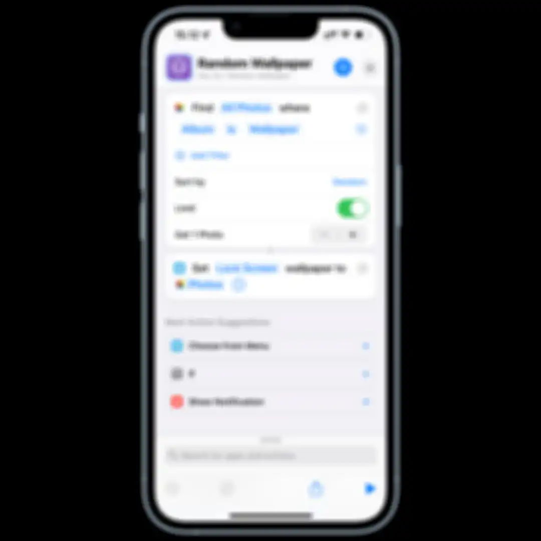 Membuat Shortcuts Ganti Wallpaper iOS 15