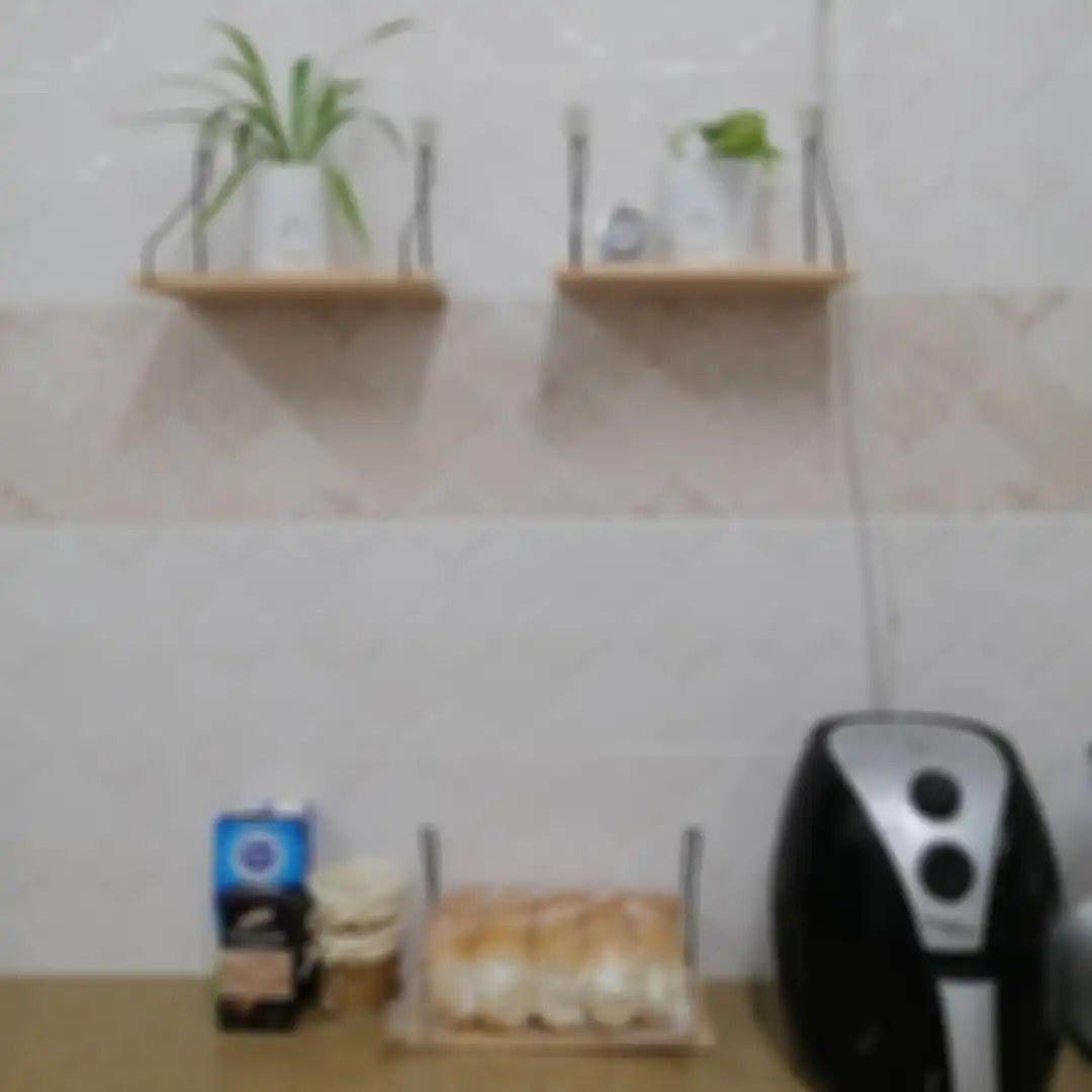 Foto desain dapur mungil tampak semakin segar. Ternyata 7 tamana hias ini jadi solusi. Masalah area masak pun teratasi. 