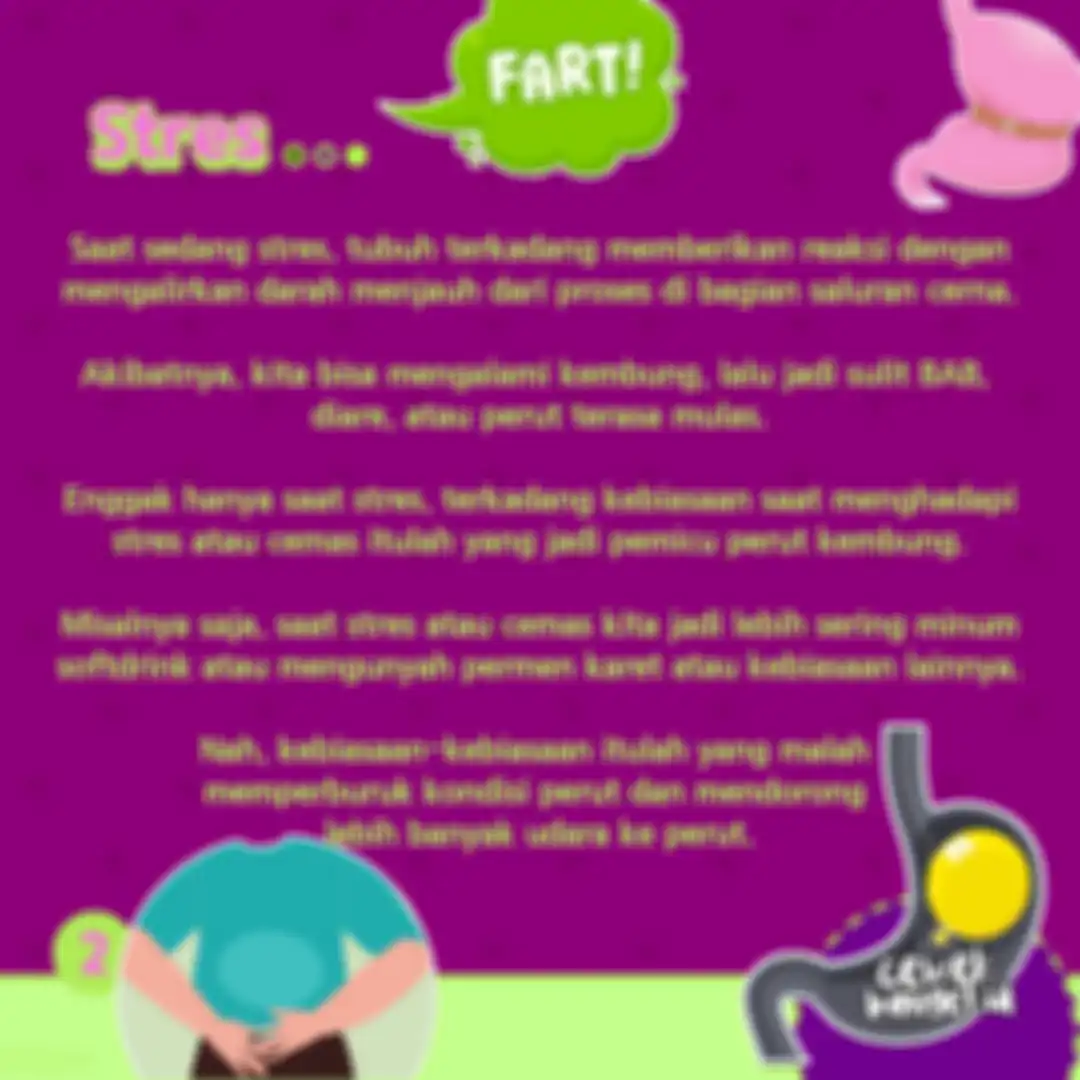 Stres perut kembung
