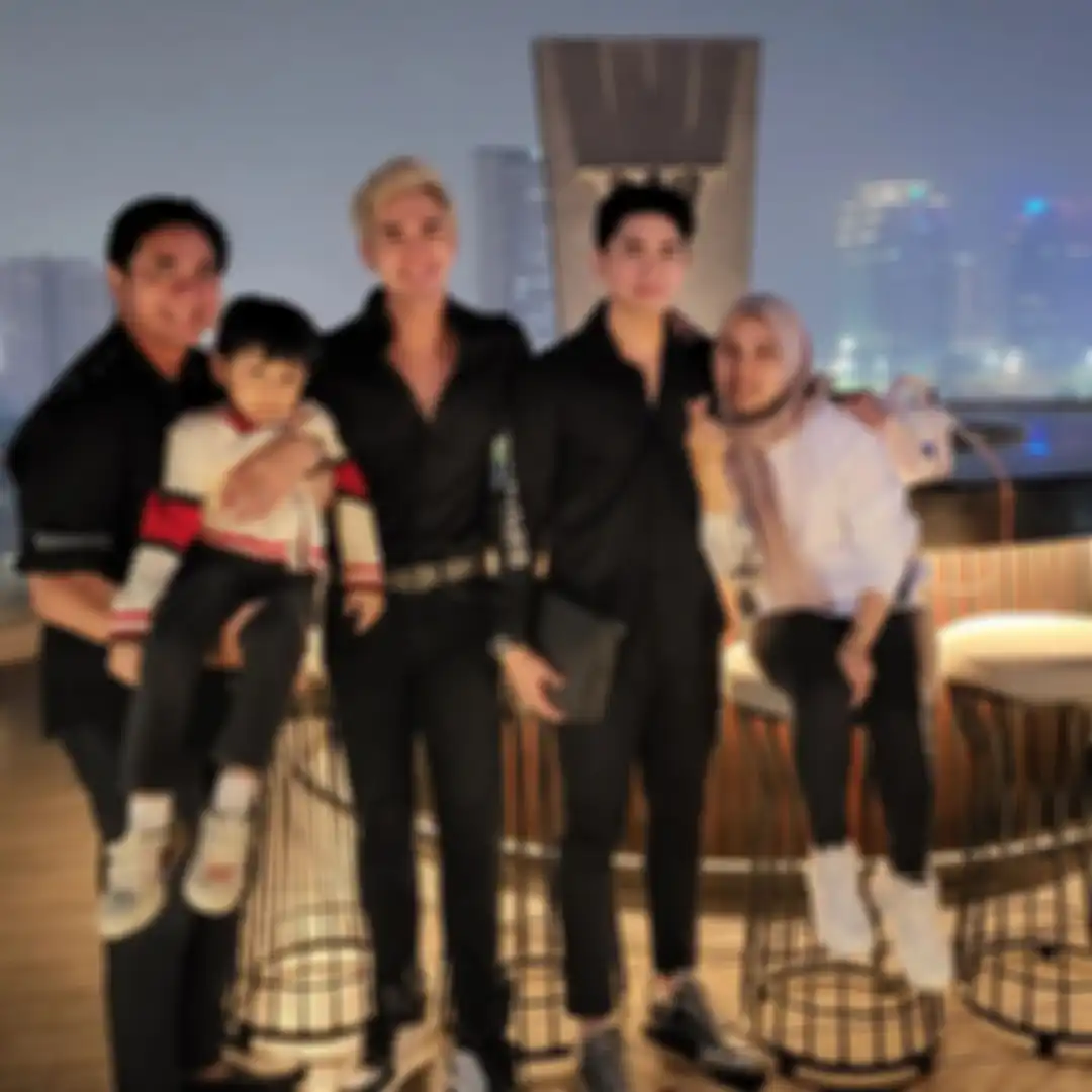 Sarni bersama Ivan Fadilla, Verrell Bramasta, dan Athalla Naufal