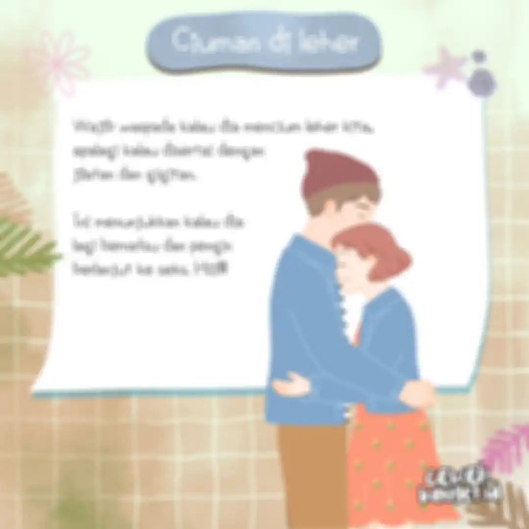 Ciuman di leher