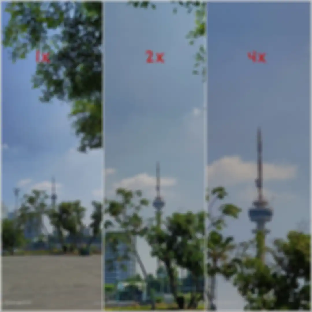 Hasil foto menggunakan fitur SuperZoom di realme 11 Pro+ 5G.