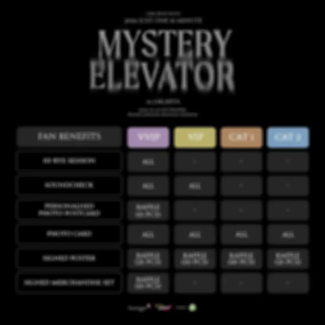 Cha Eunwoo 2024 Just One 10 Minute [Mystery Elevator] in Jakarta