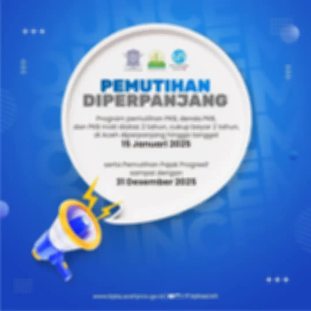 Program pemutihan pajak motor progresif sampai 31 Desember 2025 berlaku di Aceh.