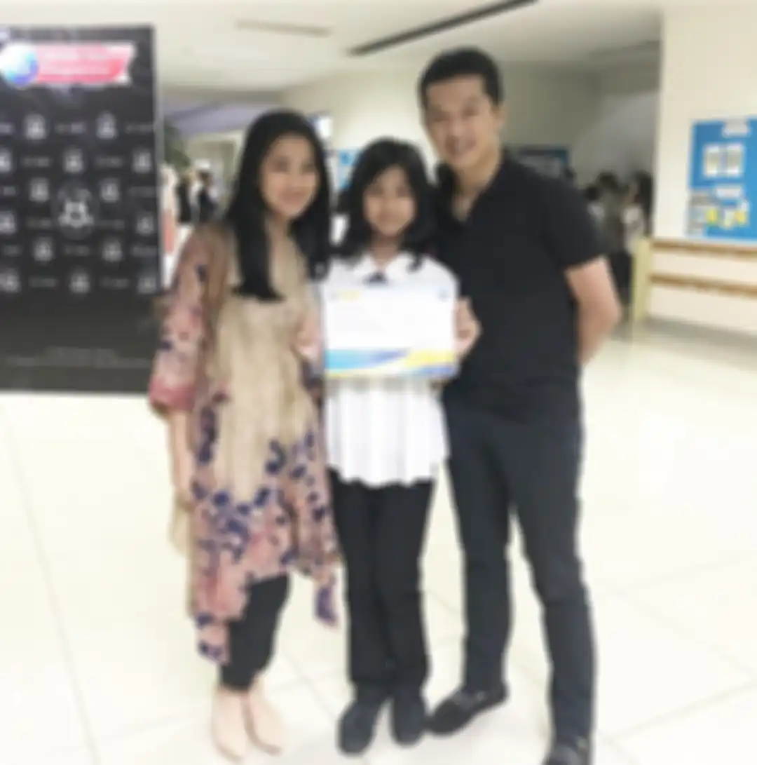 Taufik hadiri kenaikan kelas putri sulungnya